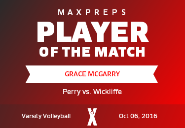 #7 Grace McGarry Player of the Game badge