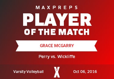 #7 Grace McGarry Player of the Game badge