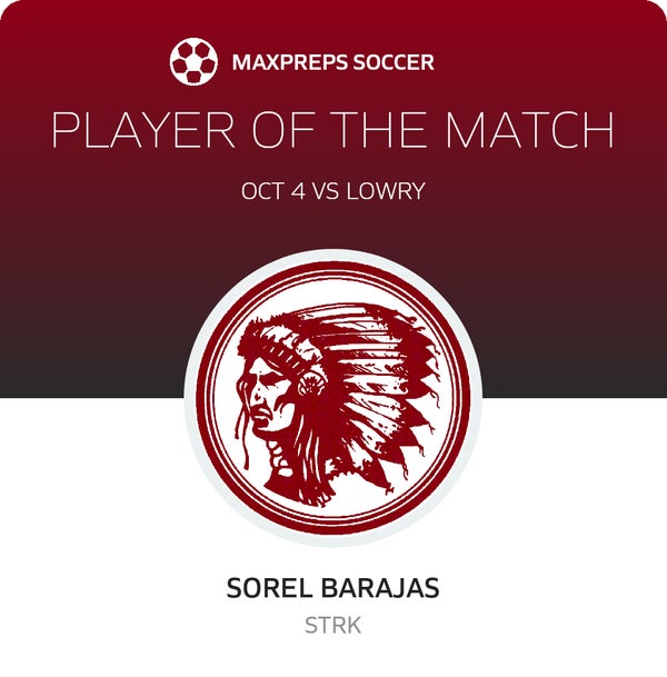 #17 Sorel Barajas Player of the Game badge