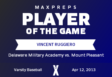 #17 Vincent Ruggiero Player of the Game badge