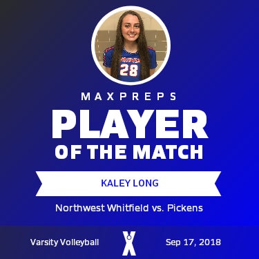 #28 Kaley Long Player of the Game badge