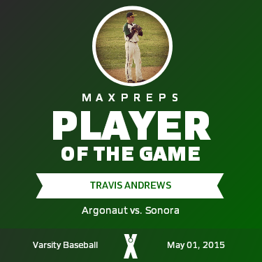 #6 Travis Andrews Player of the Game badge
