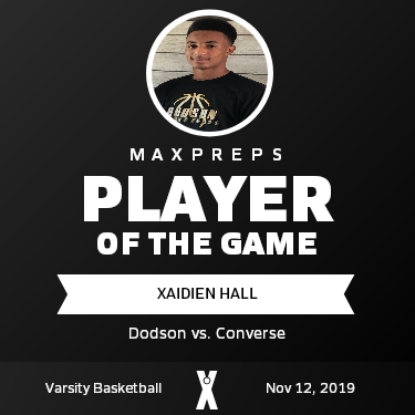 #14 Xaidien Hall Player of the Game badge