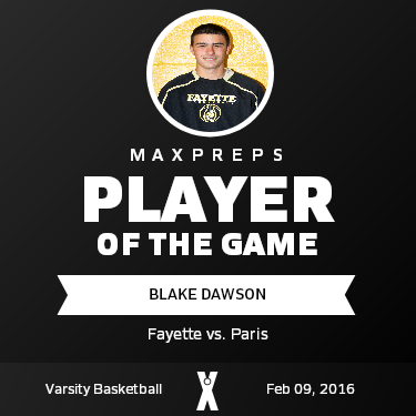 #10 Blake Dawson Player of the Game badge