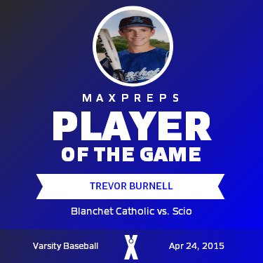 #10 Trevor Burnell Player of the Game badge