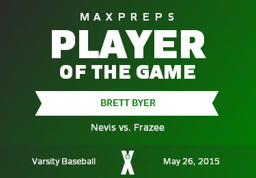 #13 Brett Byer Player of the Game badge