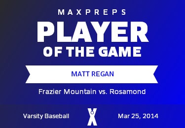 #24 Matt Regan Player of the Game badge