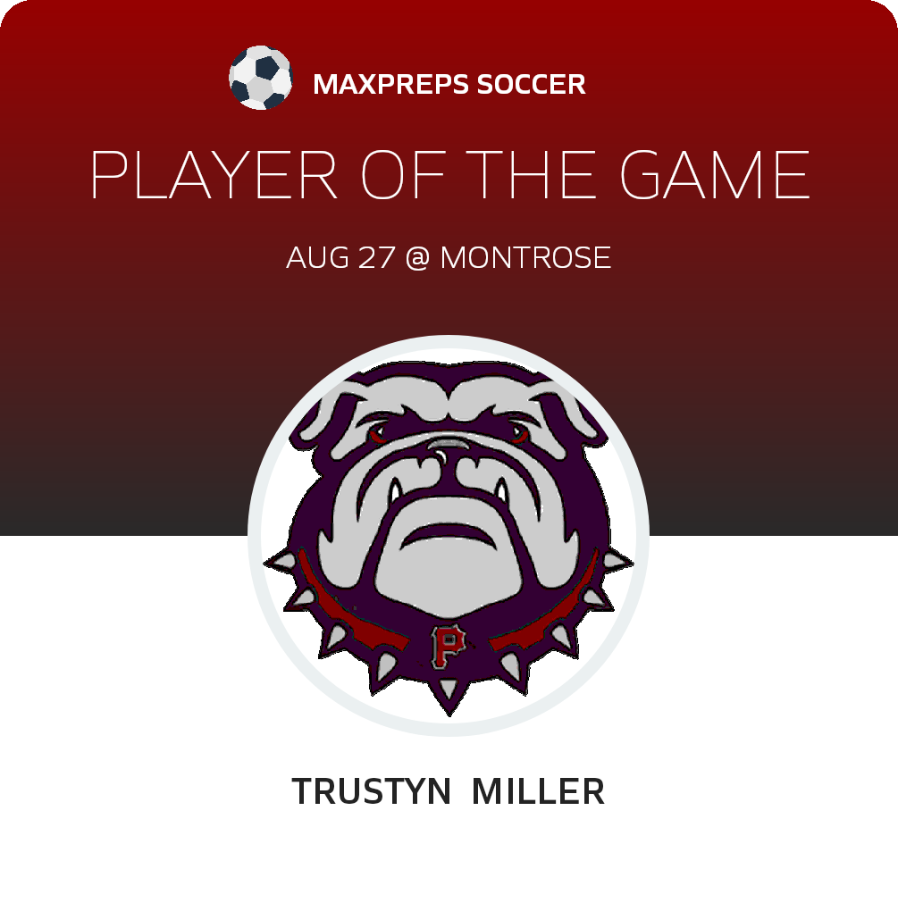 #6 Trustyn  Miller Player of the Game badge