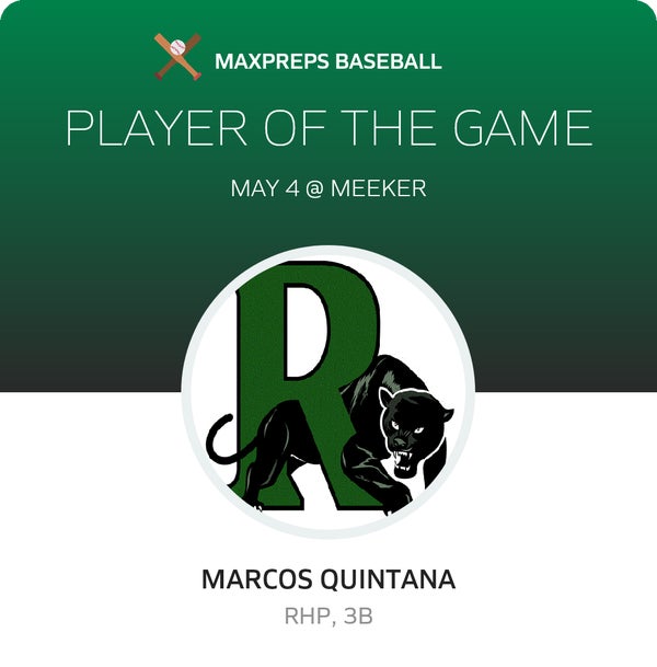 #24 Marcos Quintana Player of the Game badge