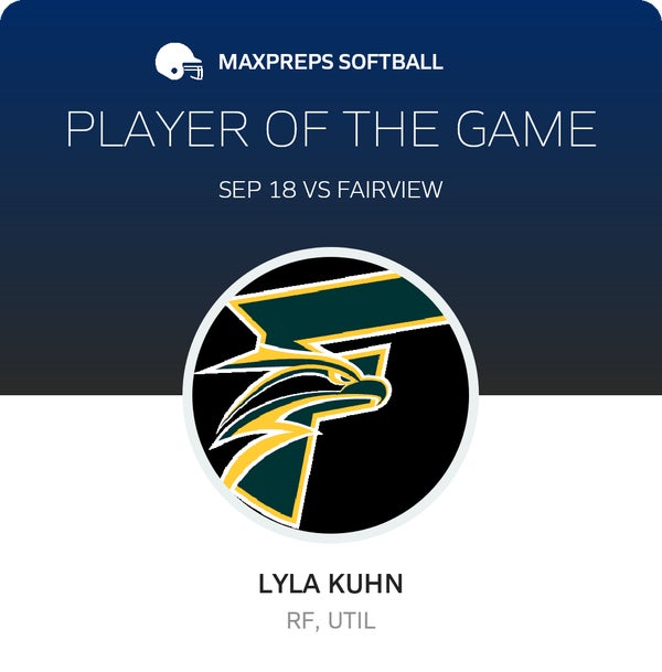 #24 Lyla Kuhn Player of the Game badge