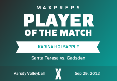 #7 Karina Holsapple Player of the Game badge
