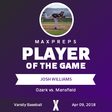 #7 Josh Williams Player of the Game badge