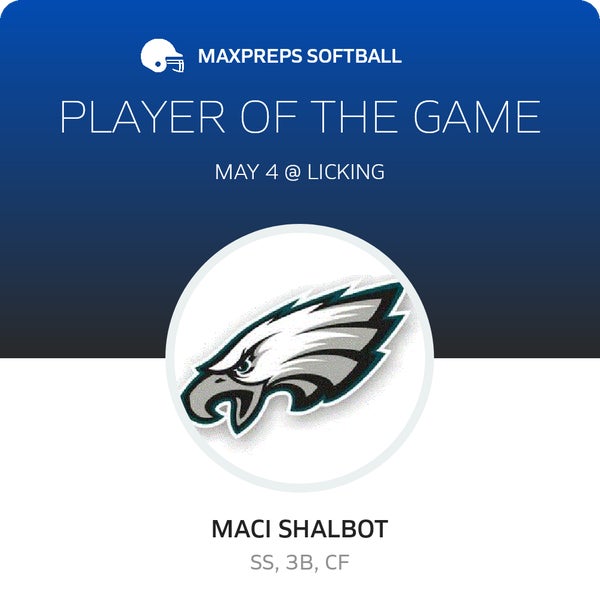 #32 Maci Shalbot Player of the Game badge