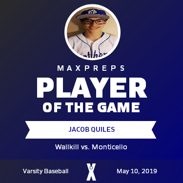 #16 Jacob Quiles Player of the Game badge
