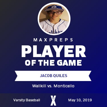 #16 Jacob Quiles Player of the Game badge