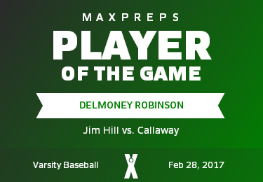 #2 Delmoney Robinson Player of the Game badge