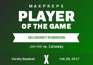 #2 Delmoney Robinson Player of the Game badge