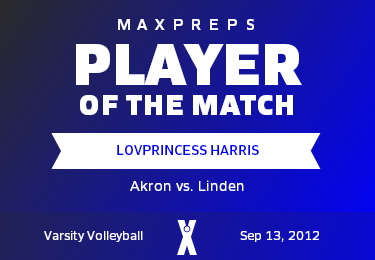 #55 Lovprincess Harris Player of the Game badge