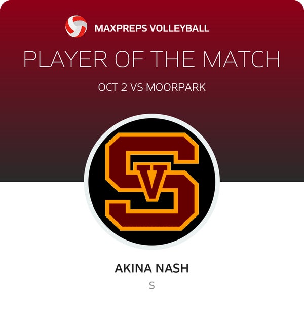 #11 Akina Nash Player of the Game badge