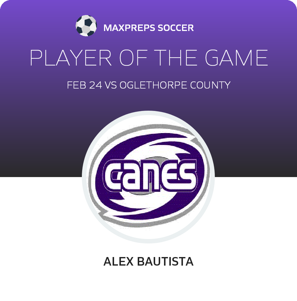 #10 Alex Bautista Player of the Game badge