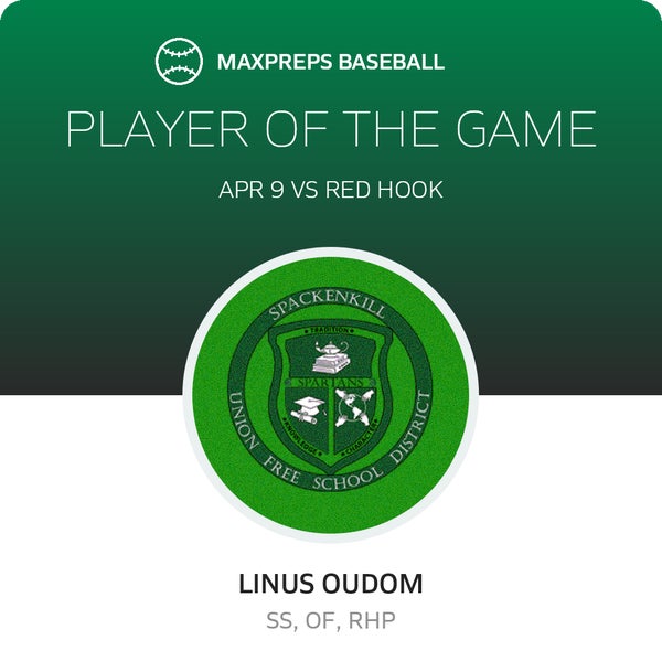 #17 Linus Oudom Player of the Game badge