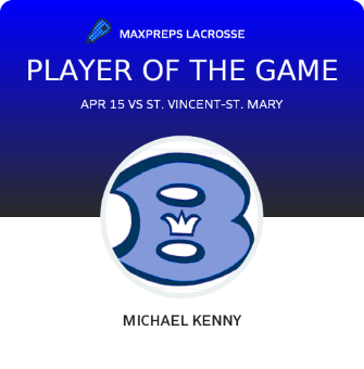 #2 Michael Kenny Player of the Game badge