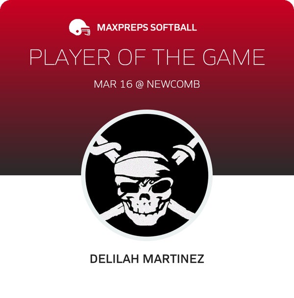#27 Delilah Martinez Player of the Game badge