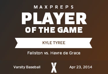 #10 Kyle Tyree Player of the Game badge