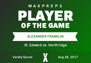#19 Alexander Franklin Player of the Game badge