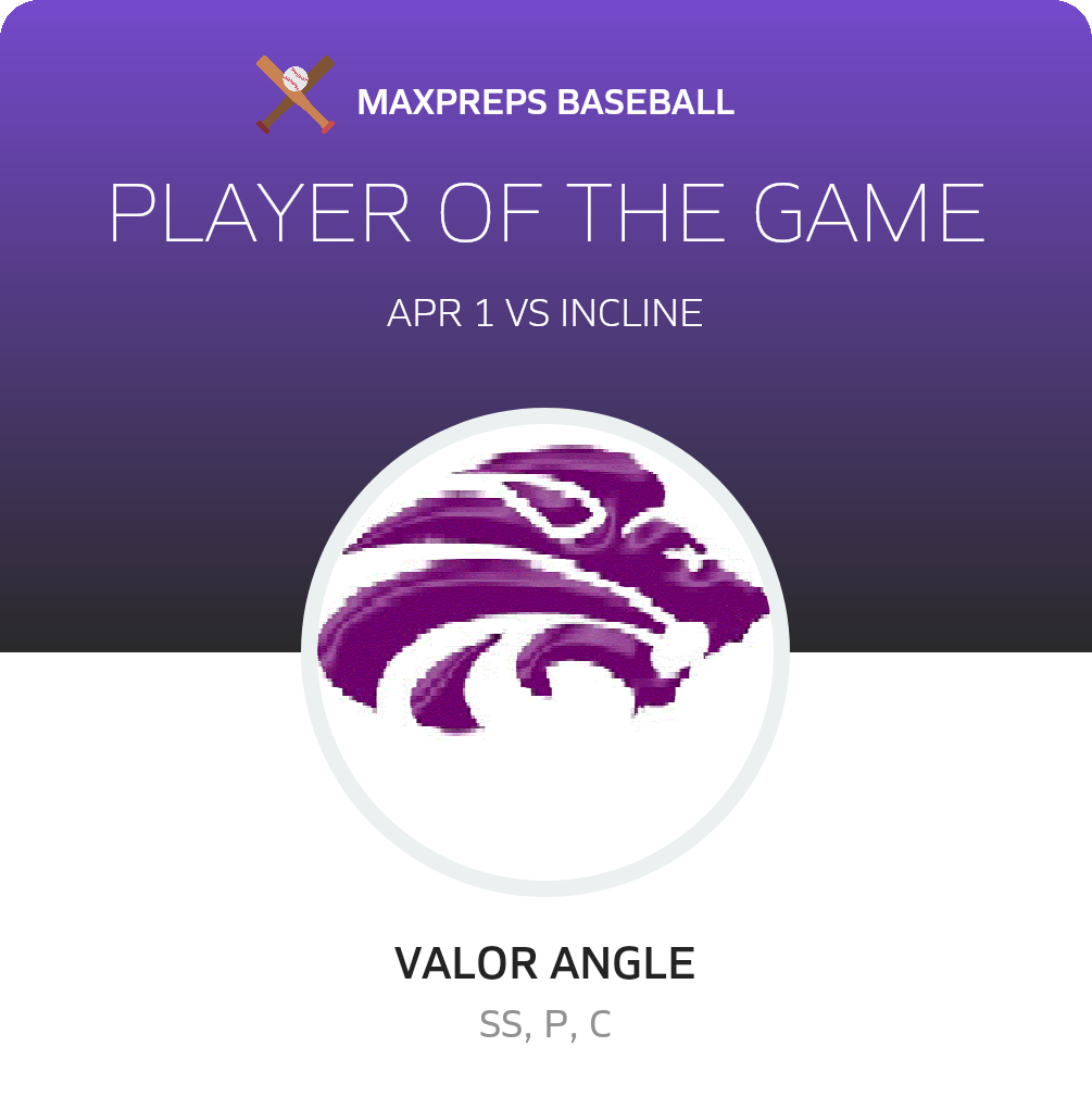 #5 Valor Angle Player of the Game badge
