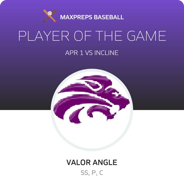 #5 Valor Angle Player of the Game badge