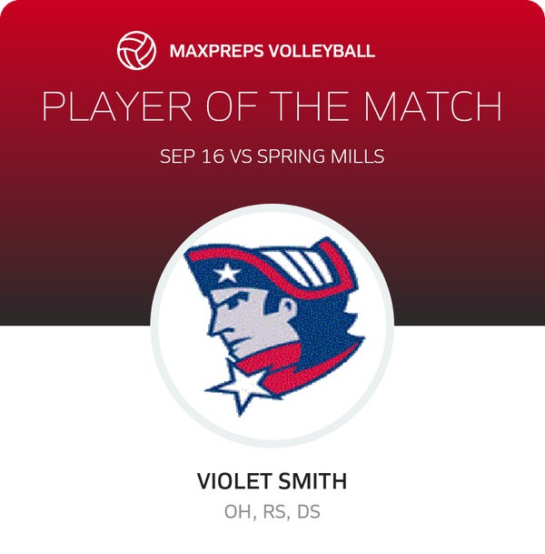 #22 Violet Smith Player of the Game badge