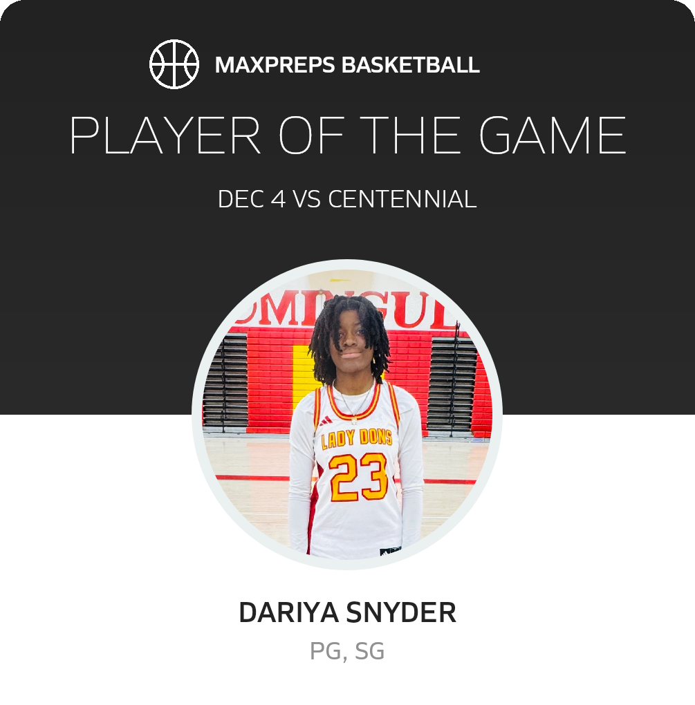 Player of the Game