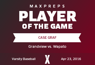 Case Graf Player of the Game badge