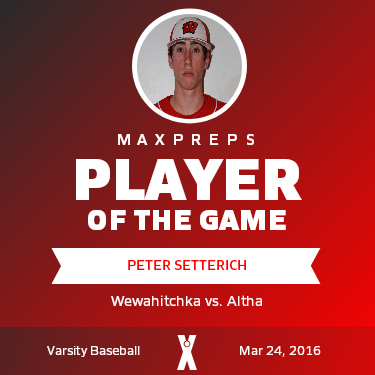 #9 Peter Setterich Player of the Game badge