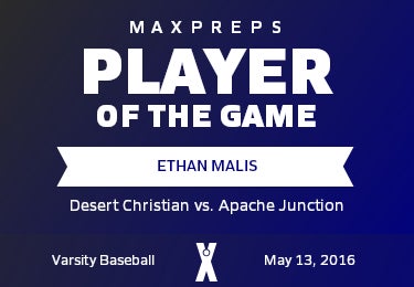 #7 Ethan Malis Player of the Game badge