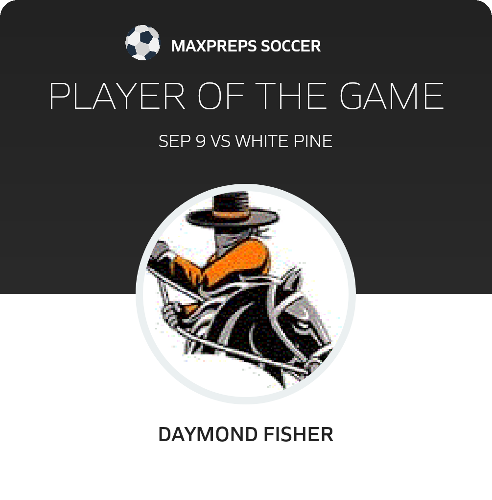 #2 Daymond Fisher Player of the Game badge
