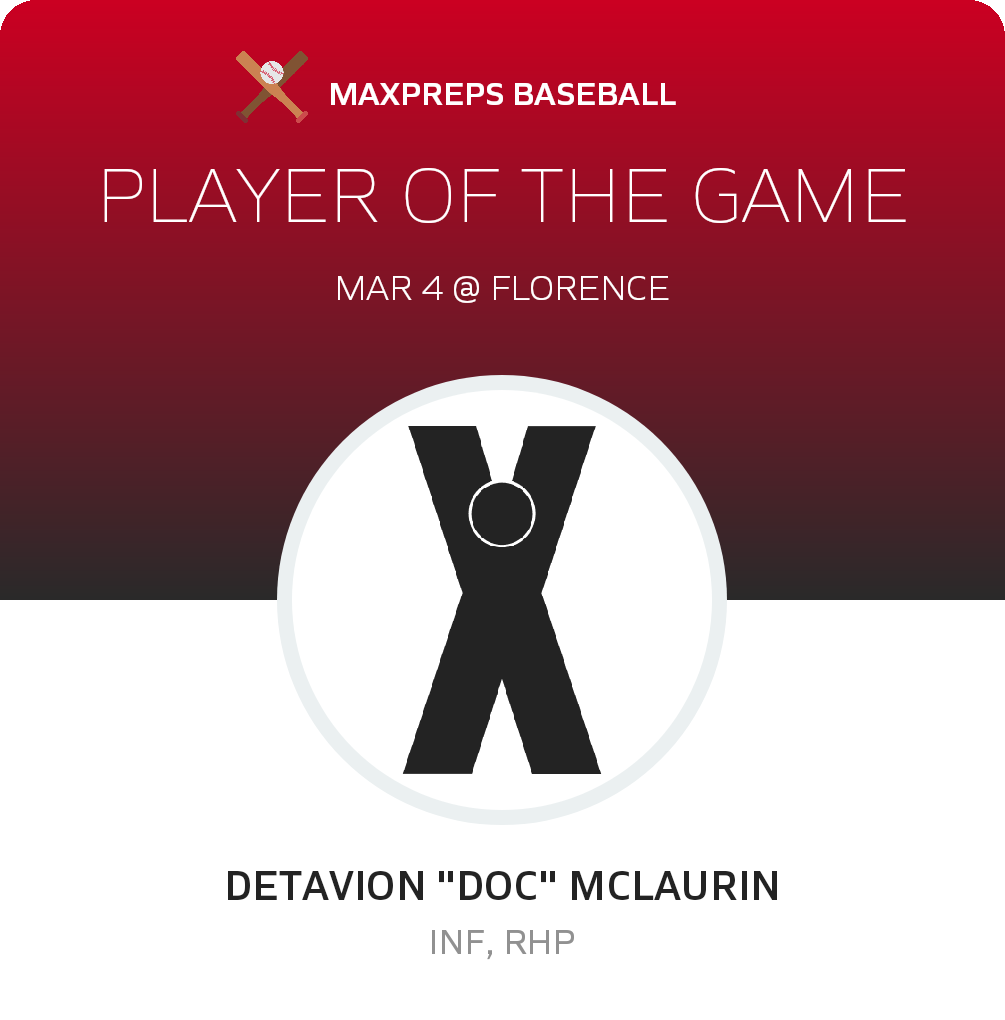 #23 D. McLaurin Player of the Game badge