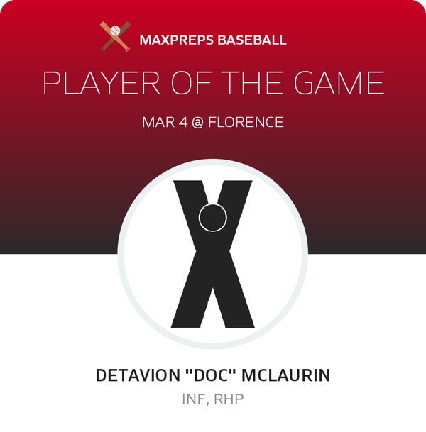 #23 D. McLaurin Player of the Game badge