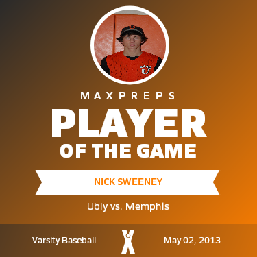 #2 Nick Sweeney Player of the Game badge
