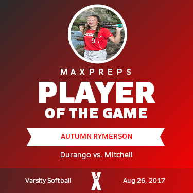 #9 Autumn Rymerson Player of the Game badge