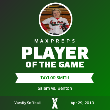 #31 Taylor Smith Player of the Game badge