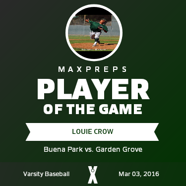 #6 Louie Crow Player of the Game badge