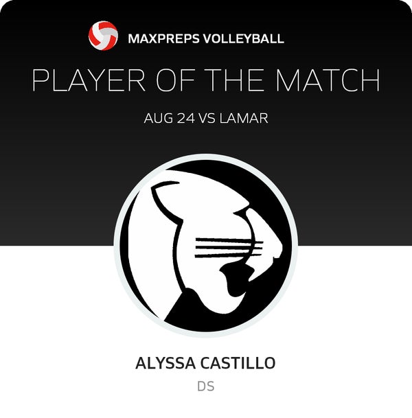 #2 Alyssa Castillo Player of the Game badge