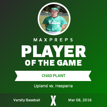 #5 Chad Plant Player of the Game badge