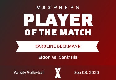 #12 Caroline Beckmann Player of the Game badge