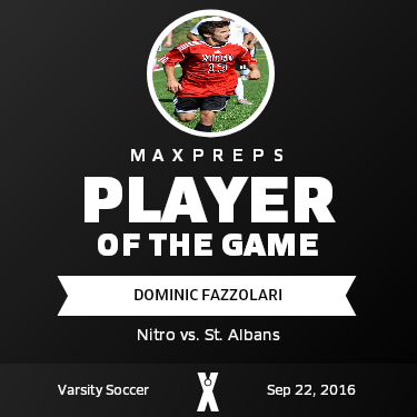 #13 Dominic Fazzolari Player of the Game badge