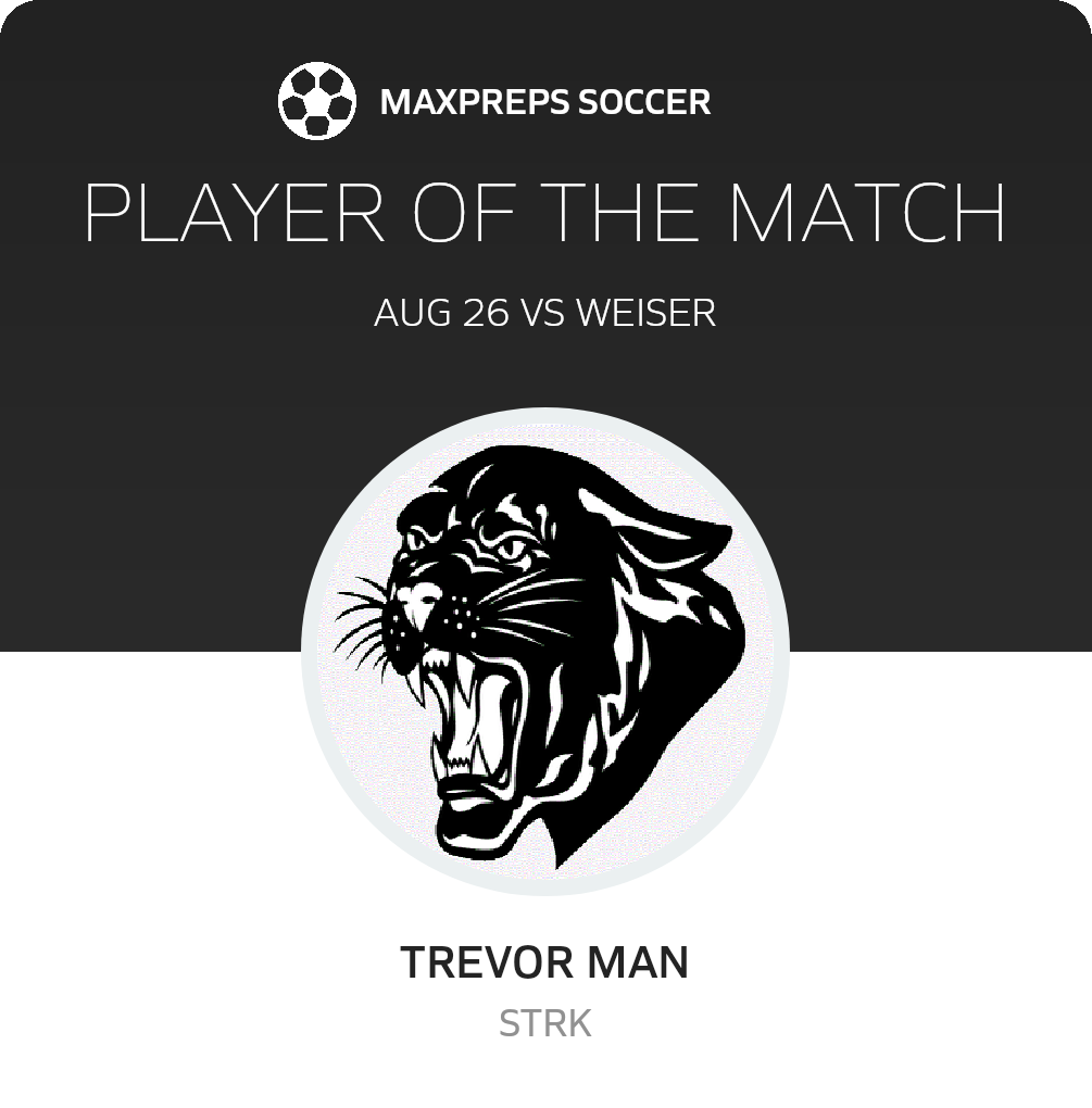 Trevor Man Player of the Game badge