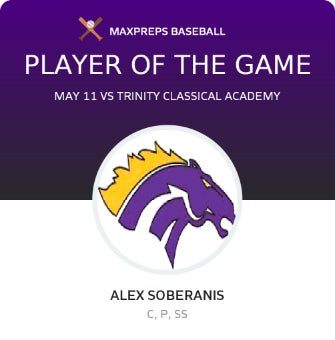 #55 Alex Soberanis Player of the Game badge