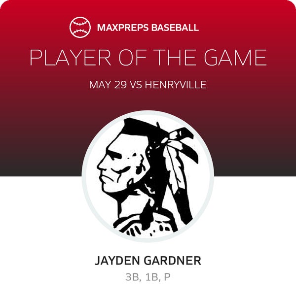 #23 Jayden Gardner Player of the Game badge
